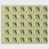Königin der Tea Geschenkpapier (Flach)