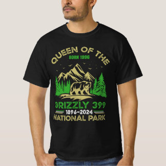 Königin der Tetons geboren 1996 Grizzly 399 Nation T-Shirt