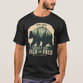 Königin der Tetons Grizzly 399 Bärenliebhaber T-Shirt (Vorderseite)