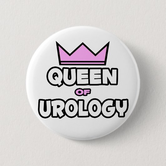 Königin der Urologie Button (Vorderseite)