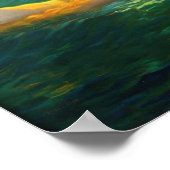 Königin der Wellen - Edward Mason Eggleston Poster (Ecke)