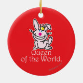 Königin der Welt Keramikornament (Hinten)