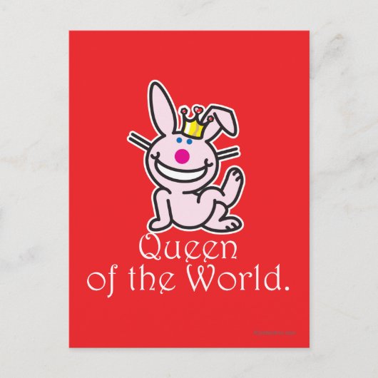 Königin der Welt Postkarte (Vorderseite)