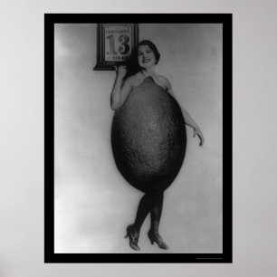 Königin der Zitronen am Freitag, den 13. 1920 Poster