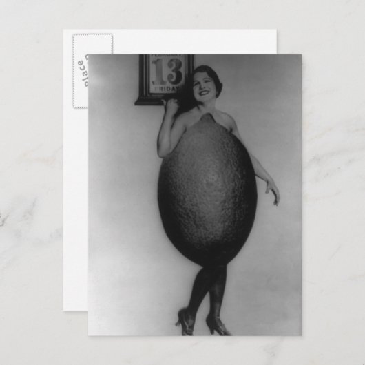 Königin der Zitronenfotografie Postkarte (Vorne/Hinten)