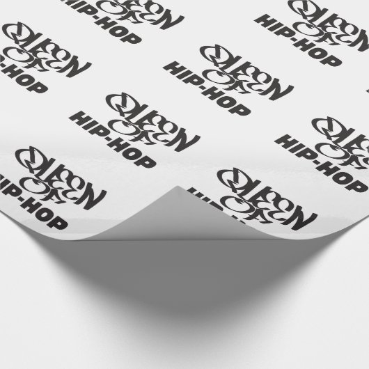 Königin des angesagten Hopfens Geschenkpapier (Ecke)