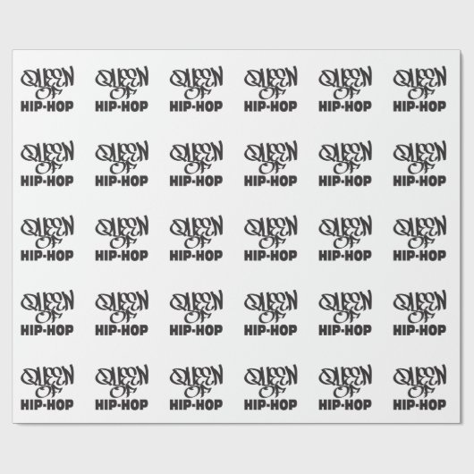 Königin des angesagten Hopfens Geschenkpapier (Flach)