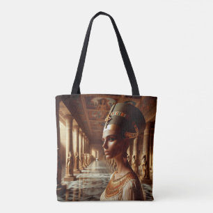 Königin des antiken Ägypten Majestic Royal Art Des Tasche