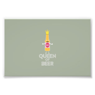 Königin des Bieres Zh80k Fotodruck