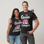 Königin des Camper-Campings T-Shirt (Unisex)