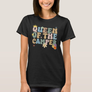 Königin des Campers - Camping T-Shirt