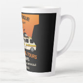 Königin des Campers - Funny Camping RV Caravan Milchtasse (Rechts)