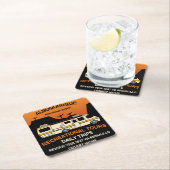 Königin des Campers - Funny Camping RV Caravan Rechteckiger Pappuntersetzer (Vor Ort)