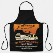 Königin des Campers - Funny Camping RV Caravan Schürze (Vorderseite)