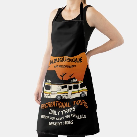 Königin des Campers - Funny Camping RV Caravan Schürze (InSitu)