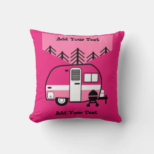 Königin des Campers - Funny Camping RV Kissen