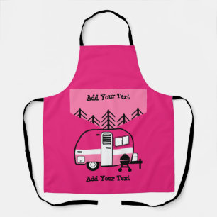 Königin des Campers - Funny Camping RV Schürze