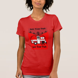 Königin des Campers - Funny Camping RV T - Shirt