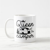 Königin des Campers Kaffeetasse (Links)