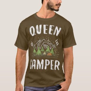 Königin des CampersCamping-Geschenk T-Shirt