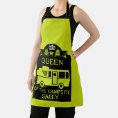 Königin des Campings Schürze (InSitu)