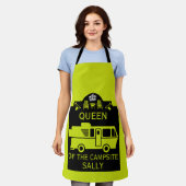 Königin des Campings Schürze (Getragen)