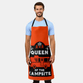 Königin des Campings Schürze (Getragen)