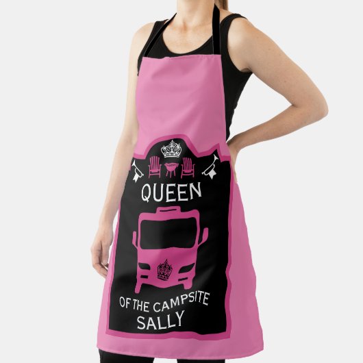 Königin des Campings Schürze (InSitu)