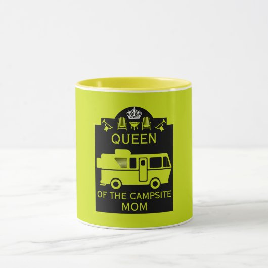 Königin des Campings Tasse (Zentrum)