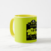 Königin des Campings Tasse (Vorderseite Links)