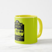 Königin des Campings Tasse (VorderseiteRechts)