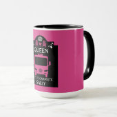 Königin des Campings Tasse (VorderseiteRechts)