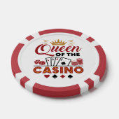 Königin des Casino Vegas Gambling Women Pokerchips (Einzeln)