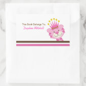 Königin des Dschungelkreuzes Rechteckiger Aufkleber (Tasche)