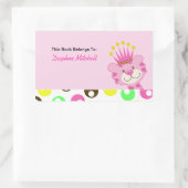 Königin des Dschungelkreuzes Rechteckiger Aufkleber (Tasche)