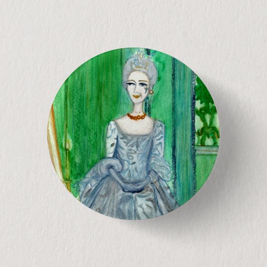 Königin des Fee-Knopfes Button (Vorderseite)