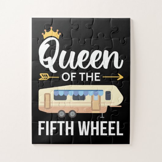 Königin des fünften Rades I Puzzle (Vertikal)