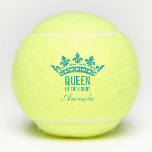 Königin des Gerichts Tennisbälle
