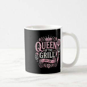 Königin des Grills geräuchertes Byrbecue Fleisch B Kaffeetasse