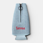 Königin des Grills - Langornkuh Flaschenkühler (Rückseite)