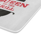 Königin des Grills, Lila kronenrot Schneidebrett (Ecke)
