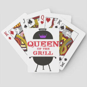 Königin des Grills, Lila kronenrot Spielkarten