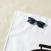 Königin des Grills, Lila kronenrot Strandtuch (Beispiel)