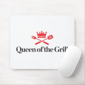 Königin des Grills Mousepad (Mit Mouse)