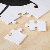 Königin des Grills, rosa Kronenrosa Puzzle (Seite)