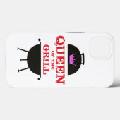 Königin des Grills, rosa Kronenrot Case-Mate iPhone Hülle (Rückseite (Horizontal))