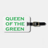Königin des Grüns Gepäckanhänger (Vorderseite horizontal)