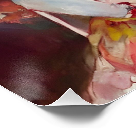 Königin des Herzens AI Gemälde Poster (Ecke)