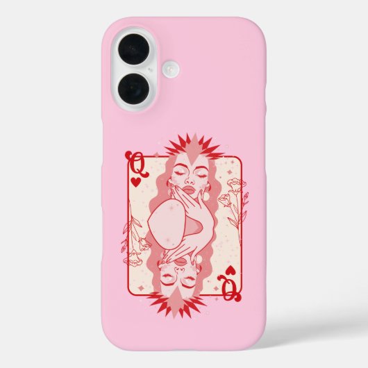 Königin des Herzens Case-Mate iPhone Hülle (Rückseite)