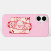 Königin des Herzens Case-Mate iPhone Hülle (Rückseite (Horizontal))